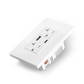 SMUT15A/20A with 30W Fast Charging Tamper-Resistant (TR) Receptacle Type-C & A Ports (PD/QC 3.0) | USVOLTRA