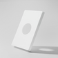TR9604 Screwless Single Receptacle Wallplate Round Outlet Cover | USVOLTRA