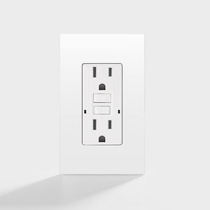 TS 15A/20A, Self-Test,  125V GFCI Outlet with Dual Indicator | USVOLTRA