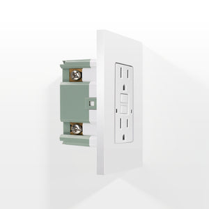TS 15A/20A, Self-Test,  125V GFCI Outlet with Dual Indicator | USVOLTRA