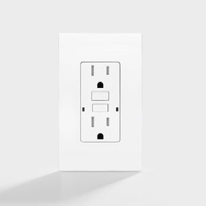 TST 15A/20A Self-Test GFCI Tamper-Resistant (TR) Outlet with Dual Indicators | USVOLTRA