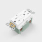 TST 15A/20A Self-Test GFCI Tamper-Resistant (TR) Outlet with Dual Indicators | USVOLTRA