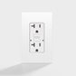 TS 15A/20A, Self-Test,  125V GFCI Outlet with Dual Indicator | USVOLTRA