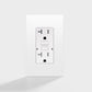 WTST 15A/20A Self-Test GFCI Outlet,  Weather & Tamper-Resistant (TR/WR) with Dual Indicators | USVOLTRA